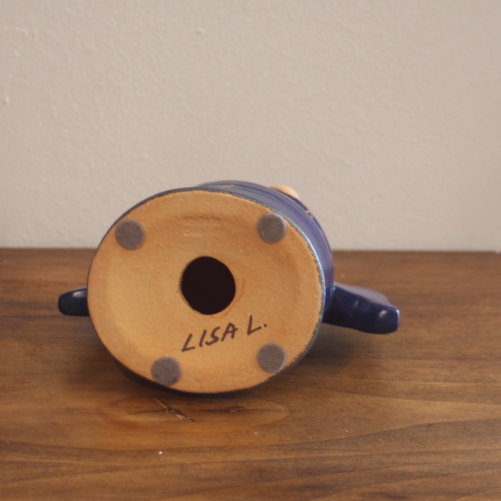 リサラーソン / Lisa Larson 天使 キャンドルホルダー エンジェル 中古