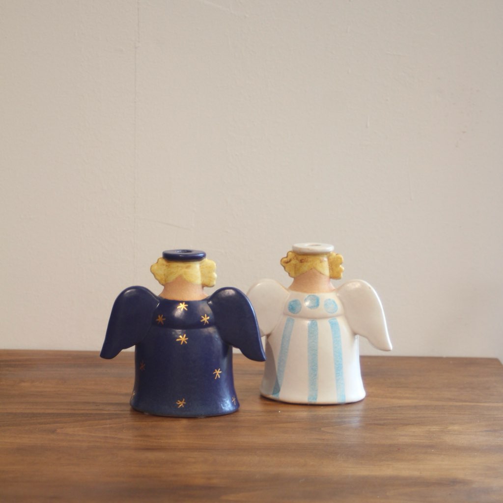 リサラーソン / Lisa Larson 「天使」キャンドルホルダー - Restyle