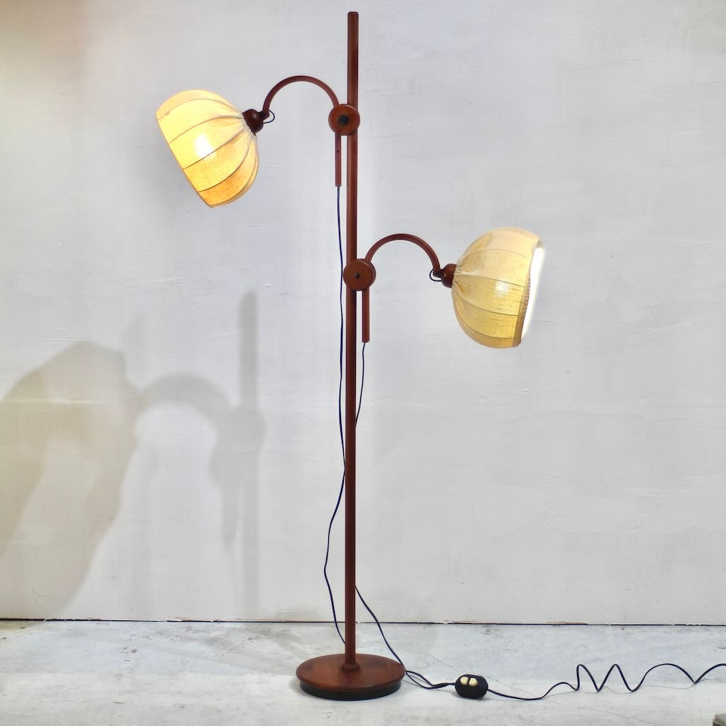 DOMUS ドムス ビンテージ フロアスタンド トールサイズ 185cm ドムス / DOMUS 2灯フロアライト 照明 ヴィンテージ 間接照明 灯り 高
