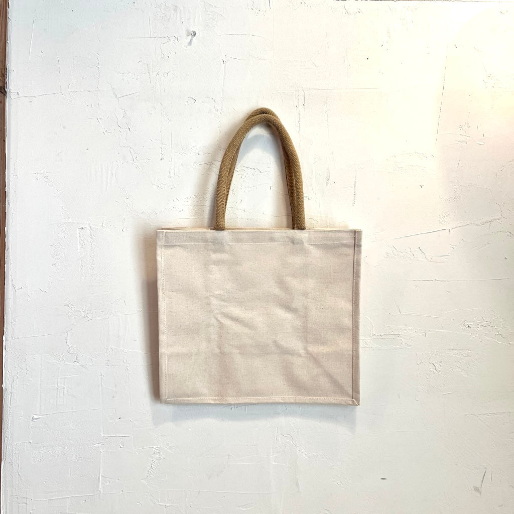 柚木沙弥郎 トートバッグ 【中】3つのお花 - Restyle