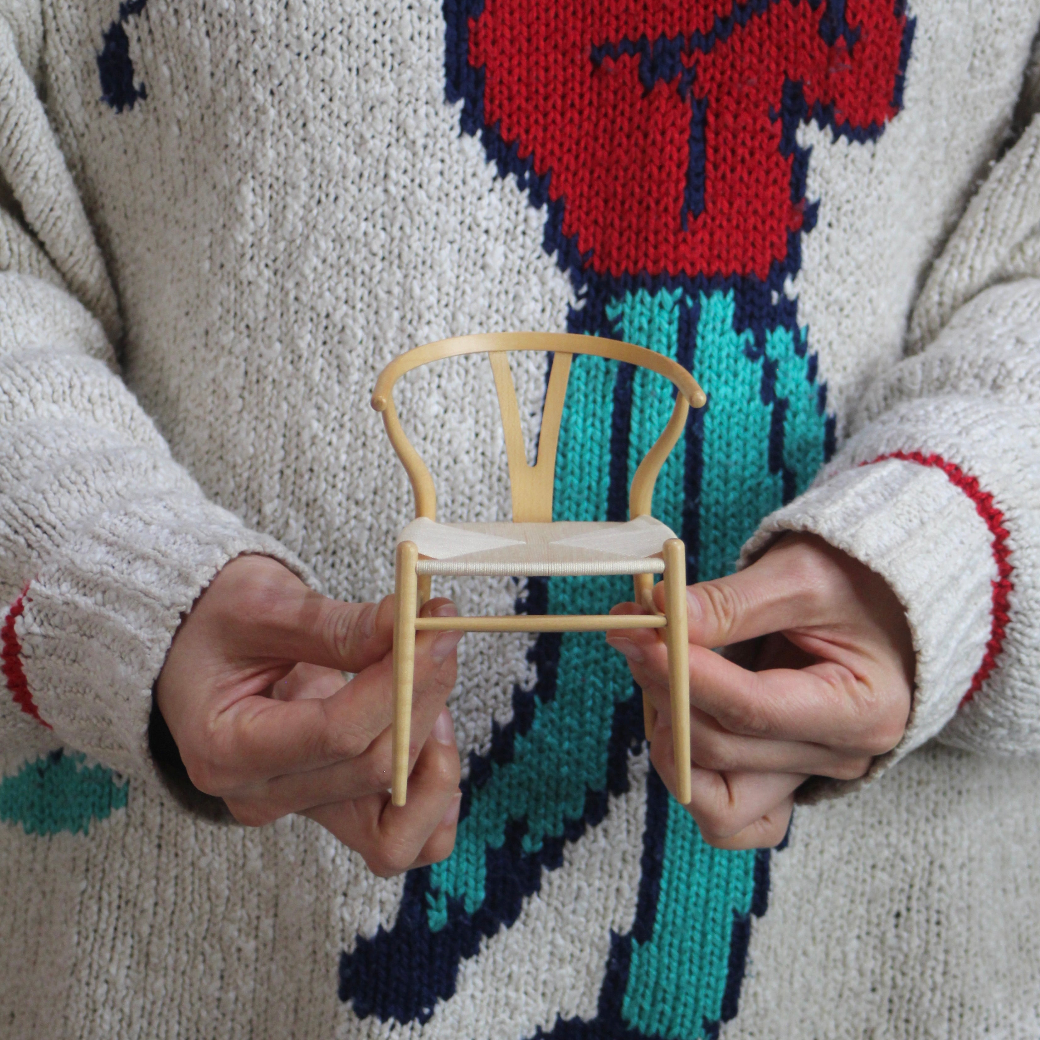 ヴィトラ / Vitra  ミニチュアコレクション Yチェア 1/6スケール ハンス・J・ウェグナー