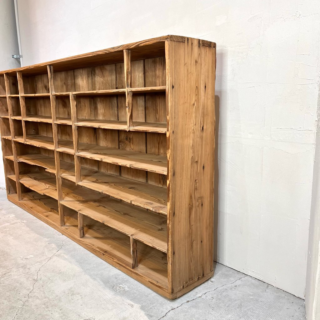 アンティーク オープンシェルフ 飾り棚 ジャパンヴィンテージ  ディスプレイ棚