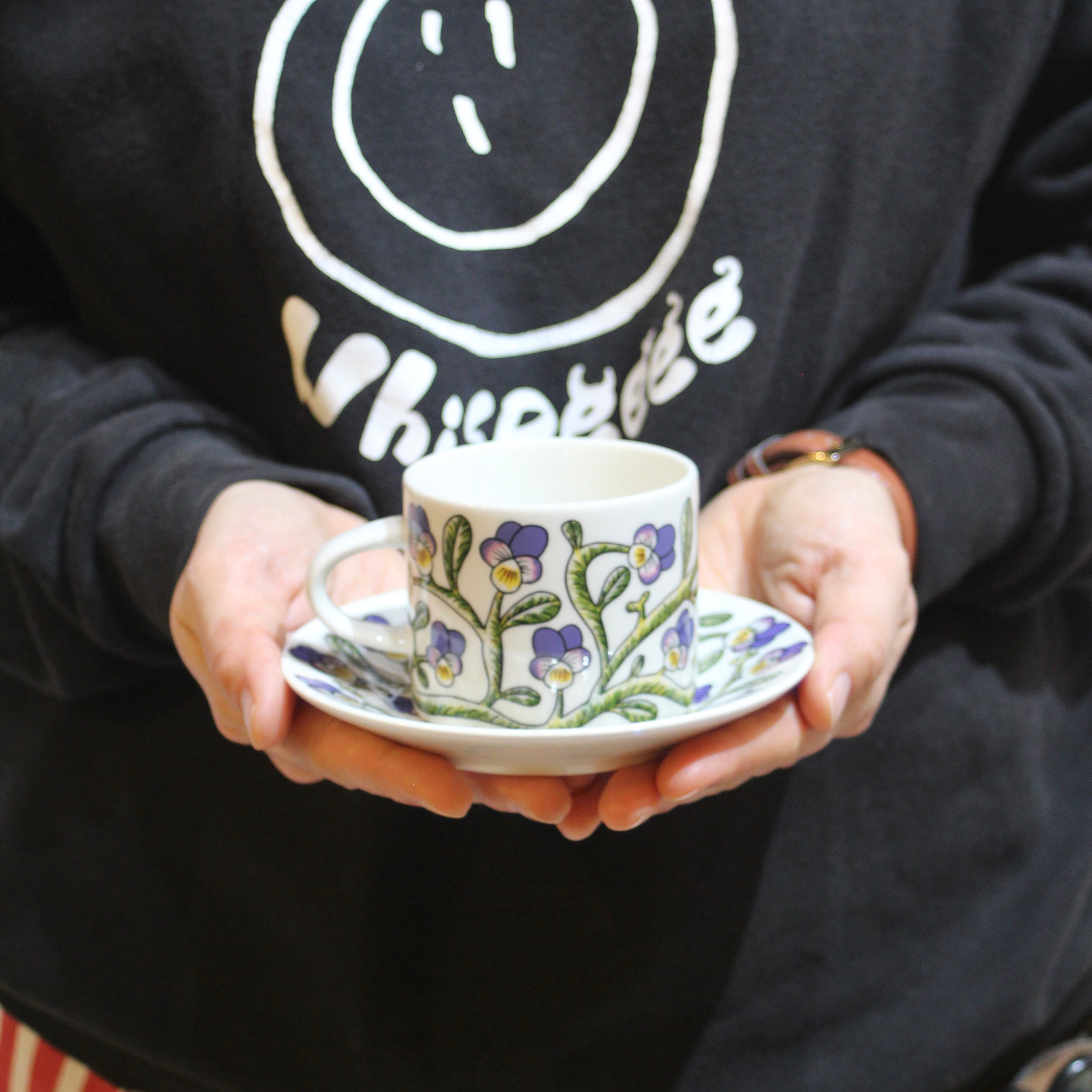 アラビア / ARABIA ケトオルヴォッキ / Keto-orvokki カップ＆ソーサー フィンランド