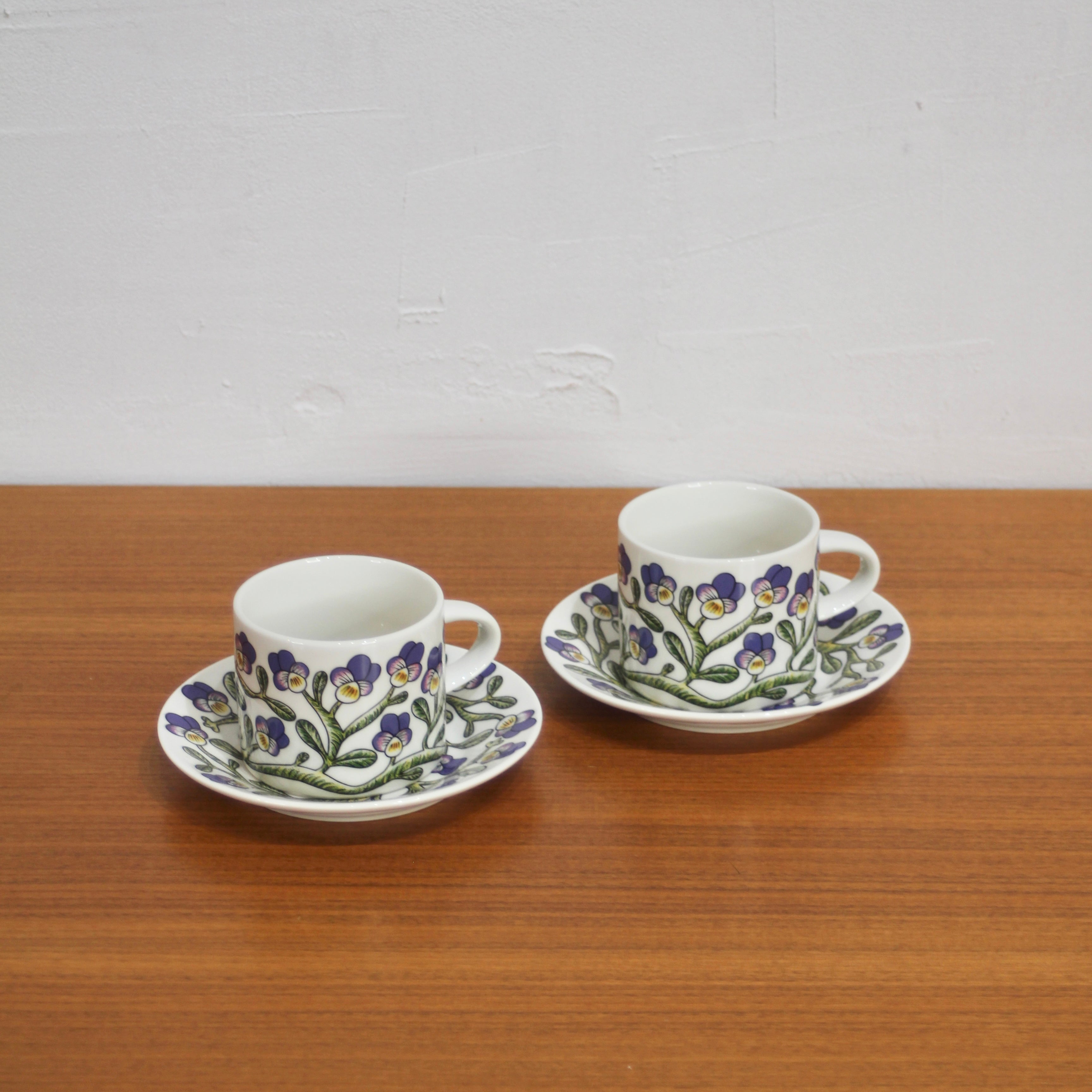 アラビア / ARABIA ケトオルヴォッキ / Keto-orvokki カップ＆ソーサー フィンランド