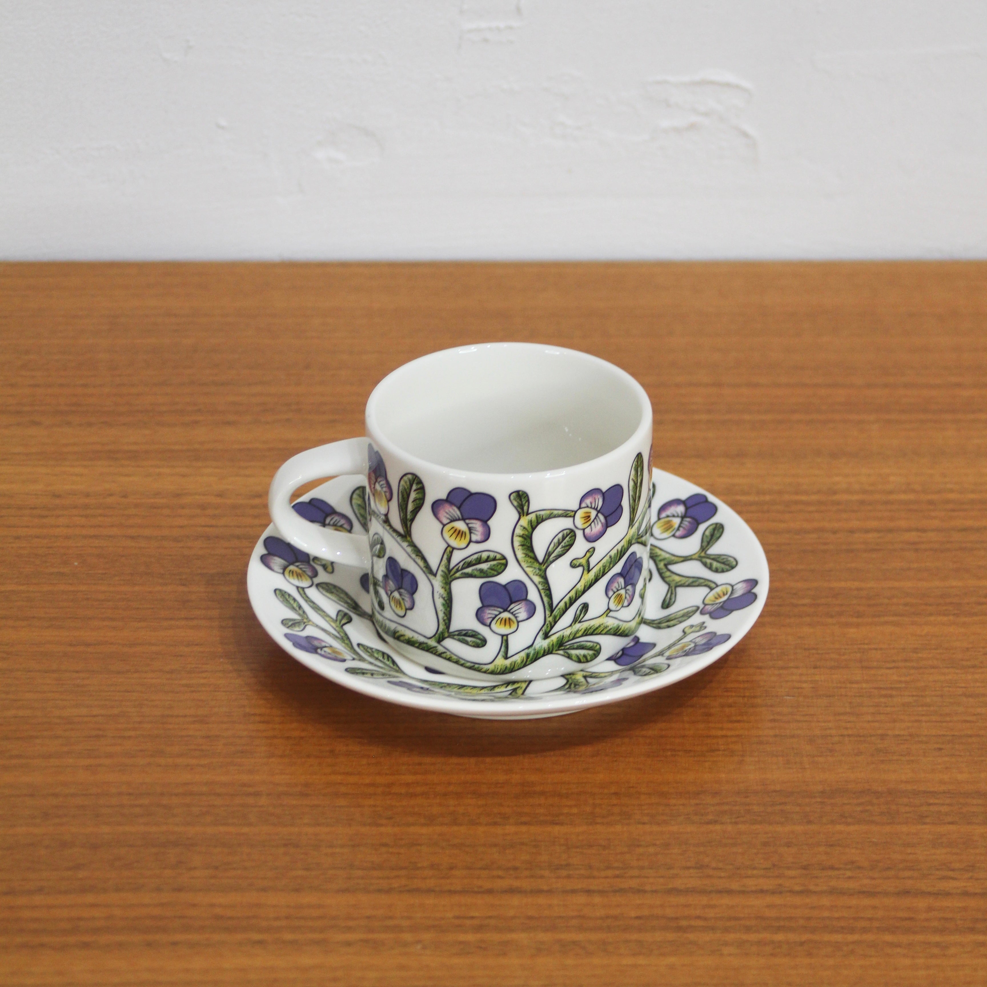 アラビア / ARABIA ケトオルヴォッキ / Keto-orvokki カップ＆ソーサー フィンランド