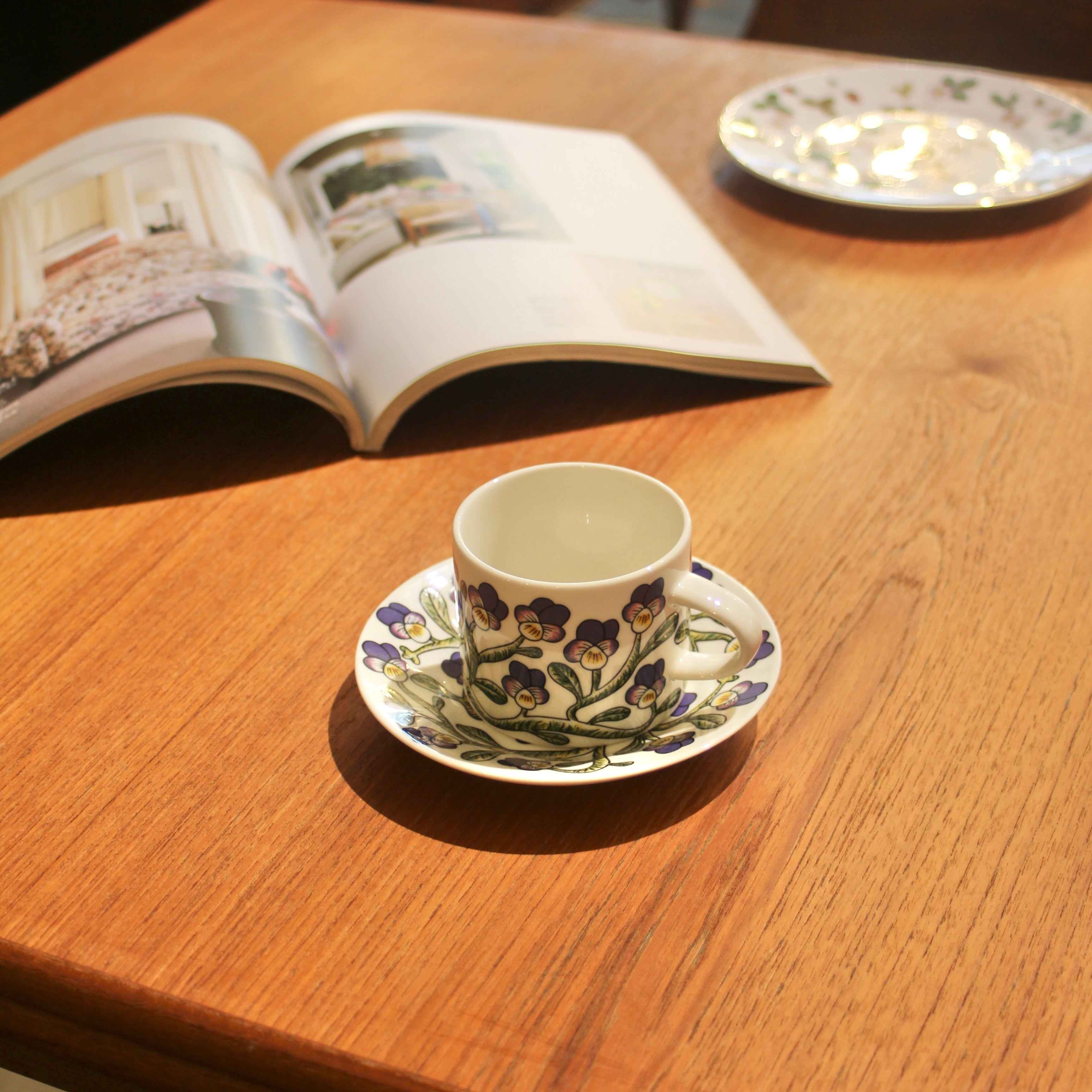 アラビア / ARABIA ケトオルヴォッキ / Keto-orvokki カップ＆ソーサー フィンランド