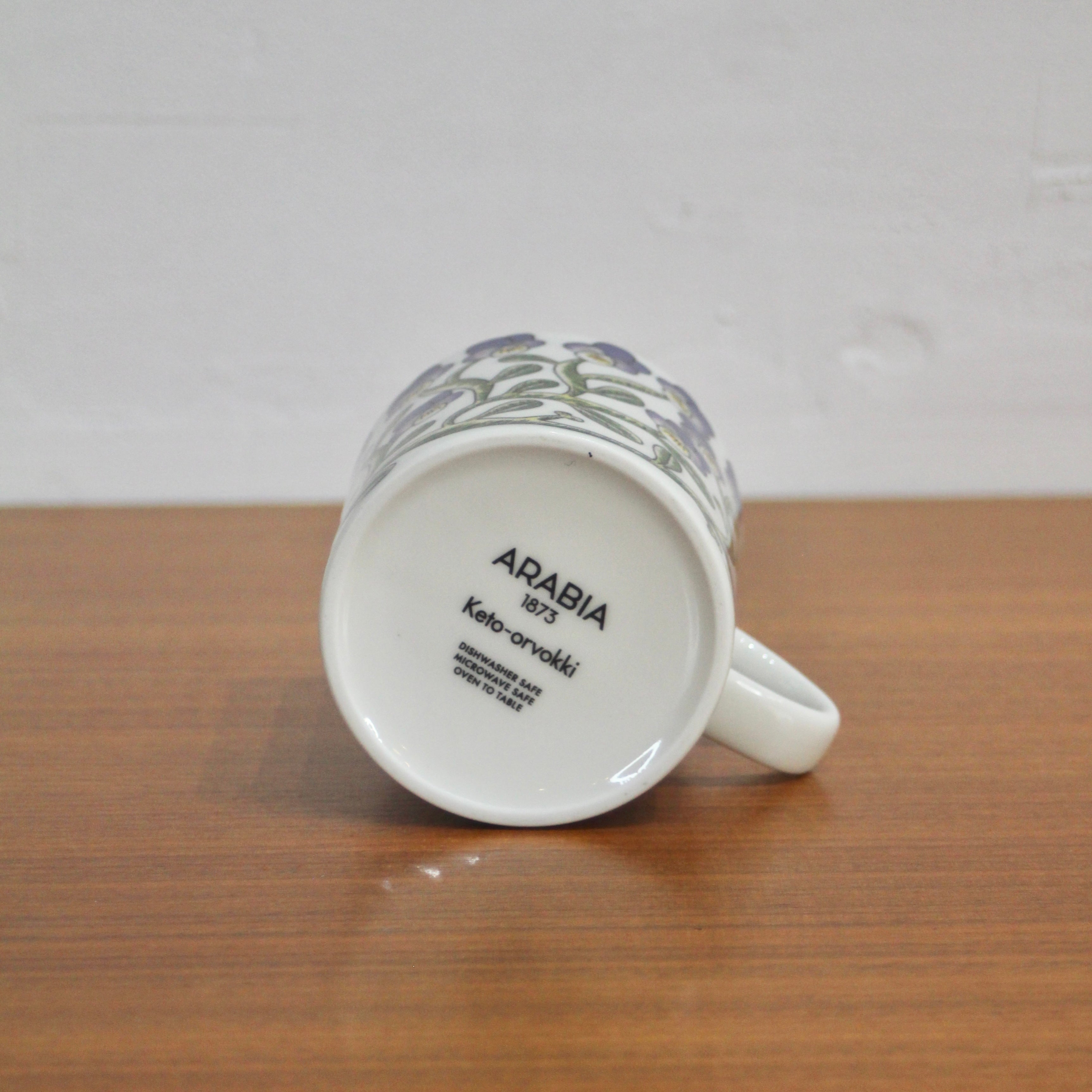 アラビア / ARABIA ケトオルヴォッキ / Keto-orvokki マグカップ フィンランド