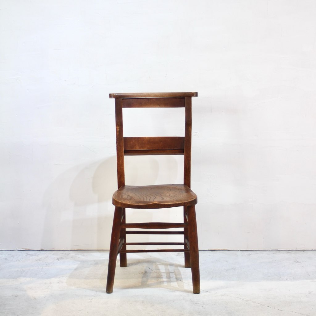 アンティーク チャーチチェア 【1】教会の椅子