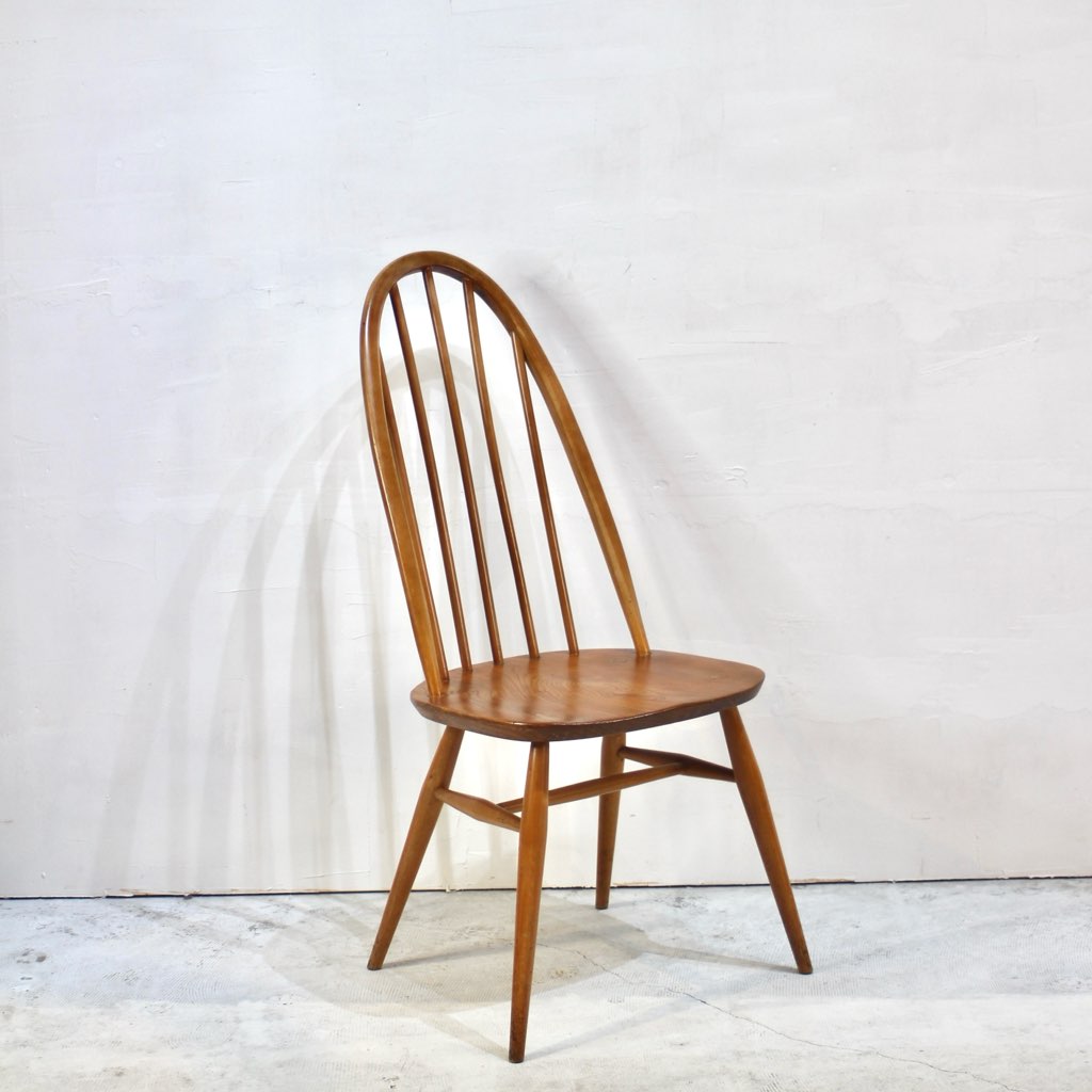 アーコール / ERCOL クエーカーチェア ハイバック ダイニングチェア