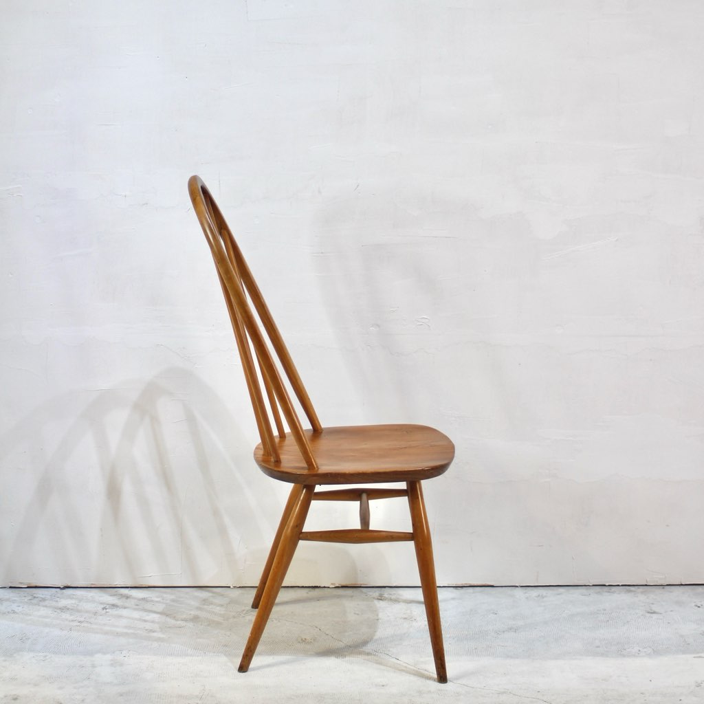 アーコール / ERCOL クエーカーチェア ハイバック ダイニングチェア
