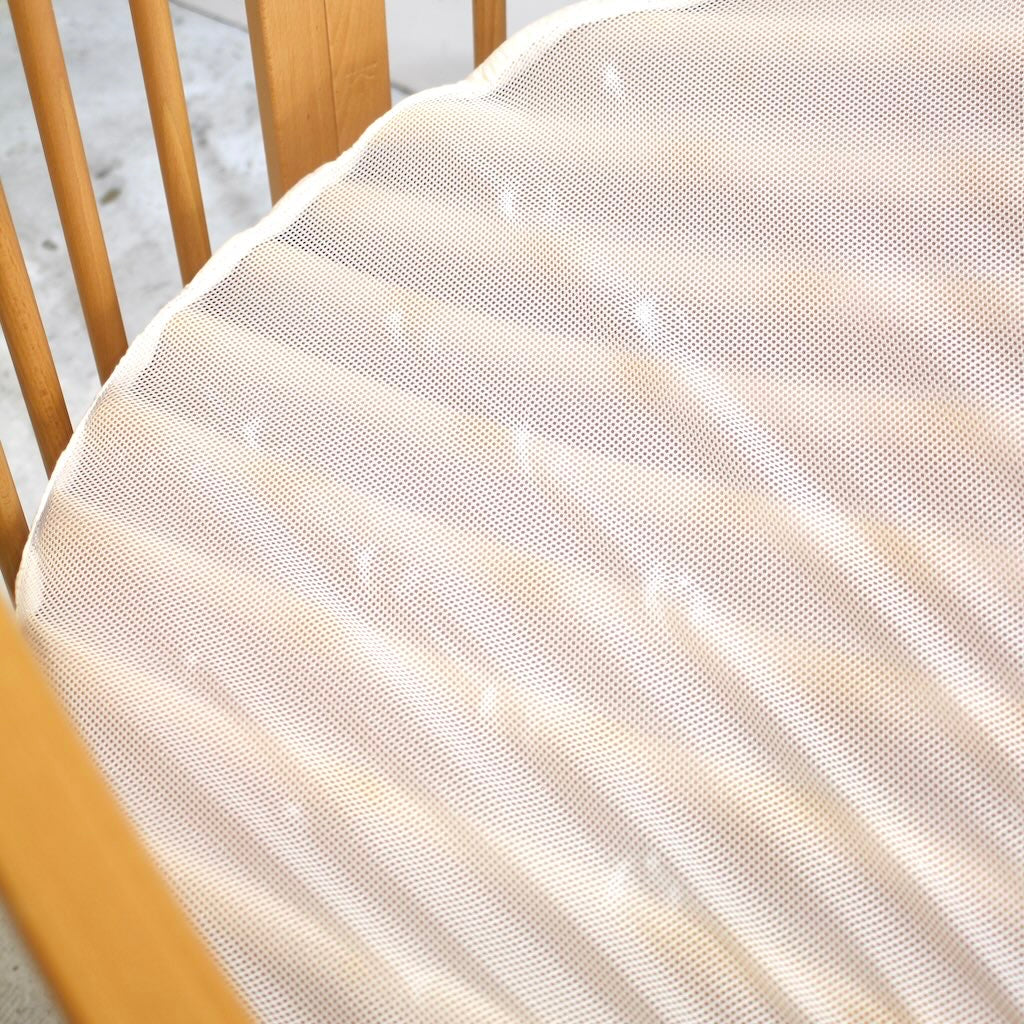 ストッケ / Stokke  スリーピーベビーベッド ナチュラル ドレープ・ジュニアベッドキット付き