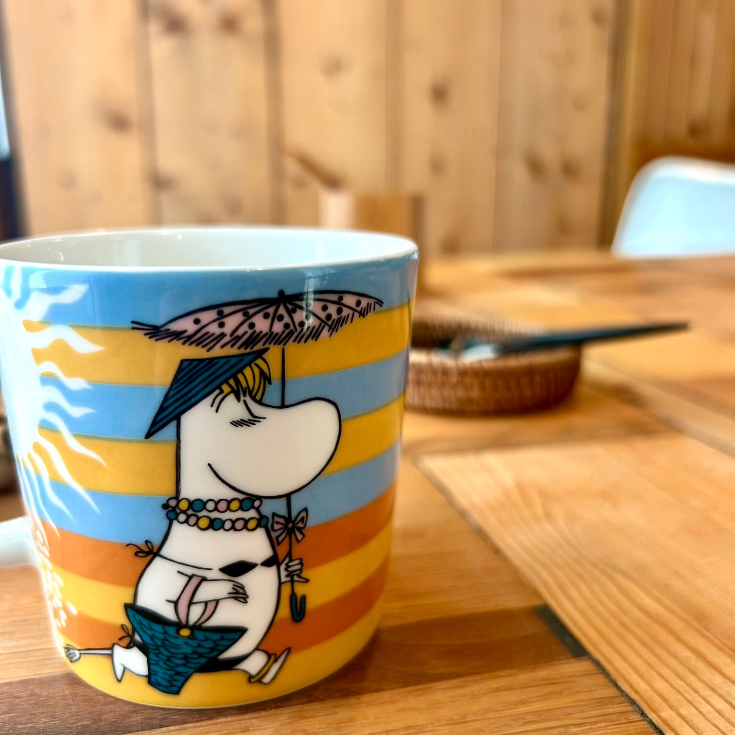 アラビア / ARABIA  ムーミン 2008年夏季限定「オン ザ ビーチ」マグカップ