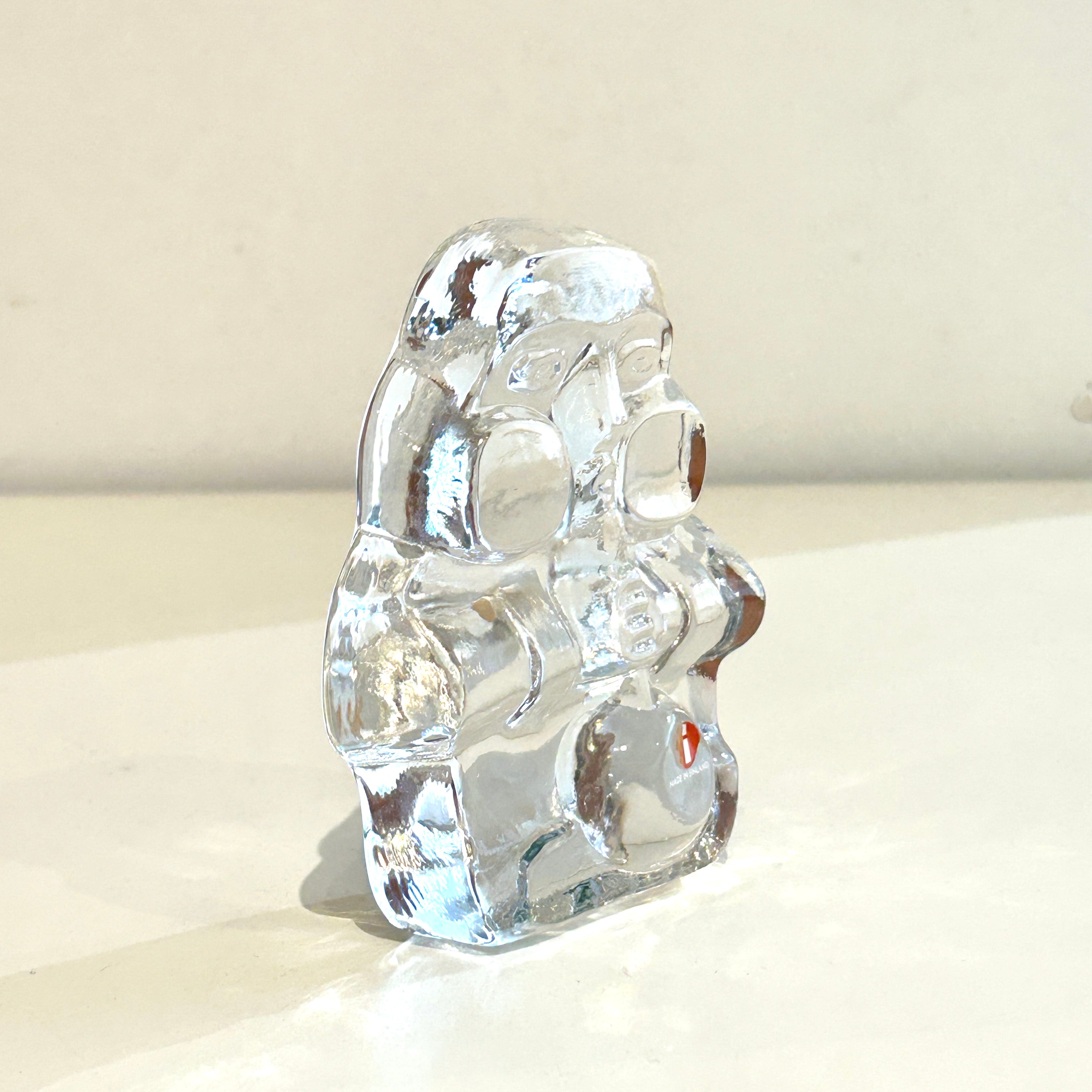 イッタラ / iittala ガラス吹きの職人 ヨルマ・ヴェンノラ / Jorma Vennola オブジェ 置物 ヴィンテージ