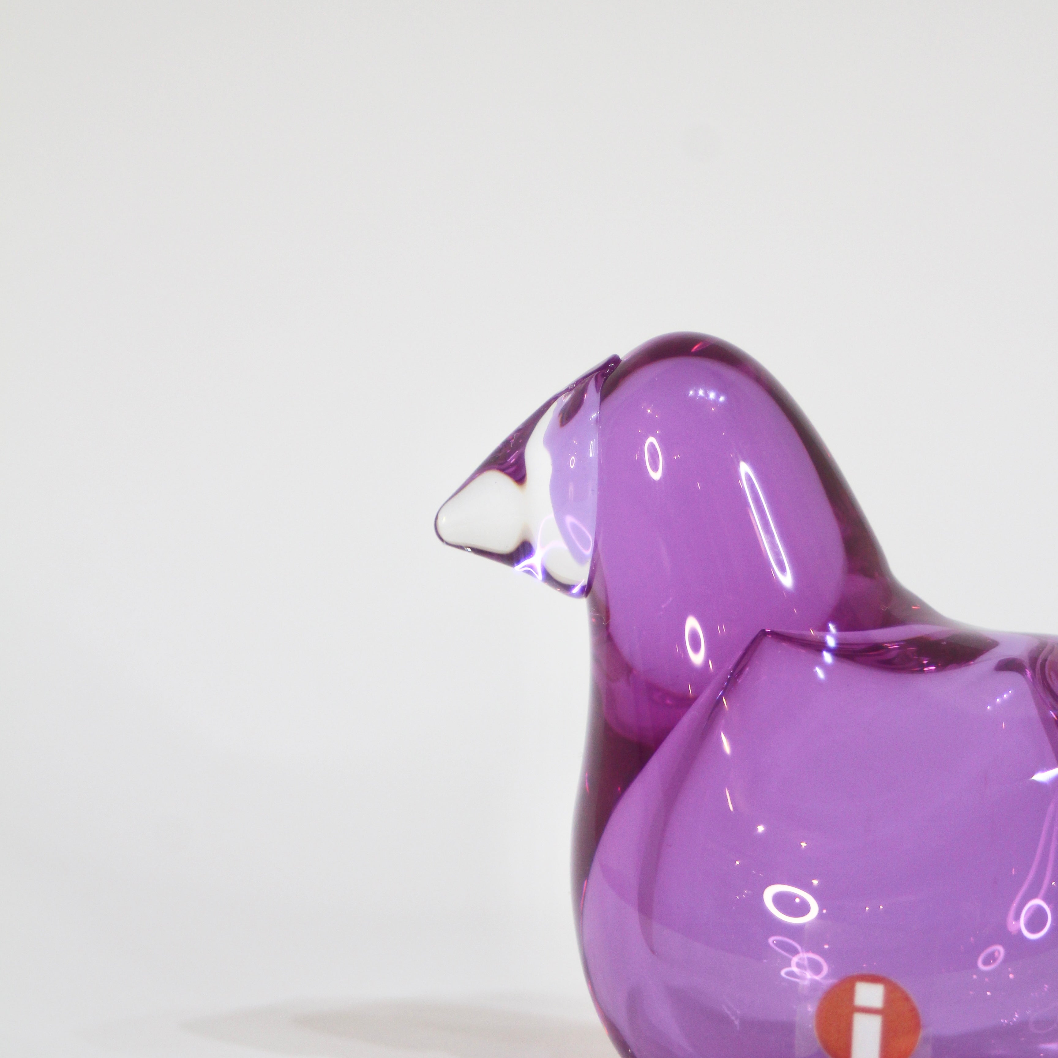 イッタラ / ittala   シエッポ/ Sieppo アメジスト×クリア Birds by Toikkaシリーズ オイヴァ・トイッカ