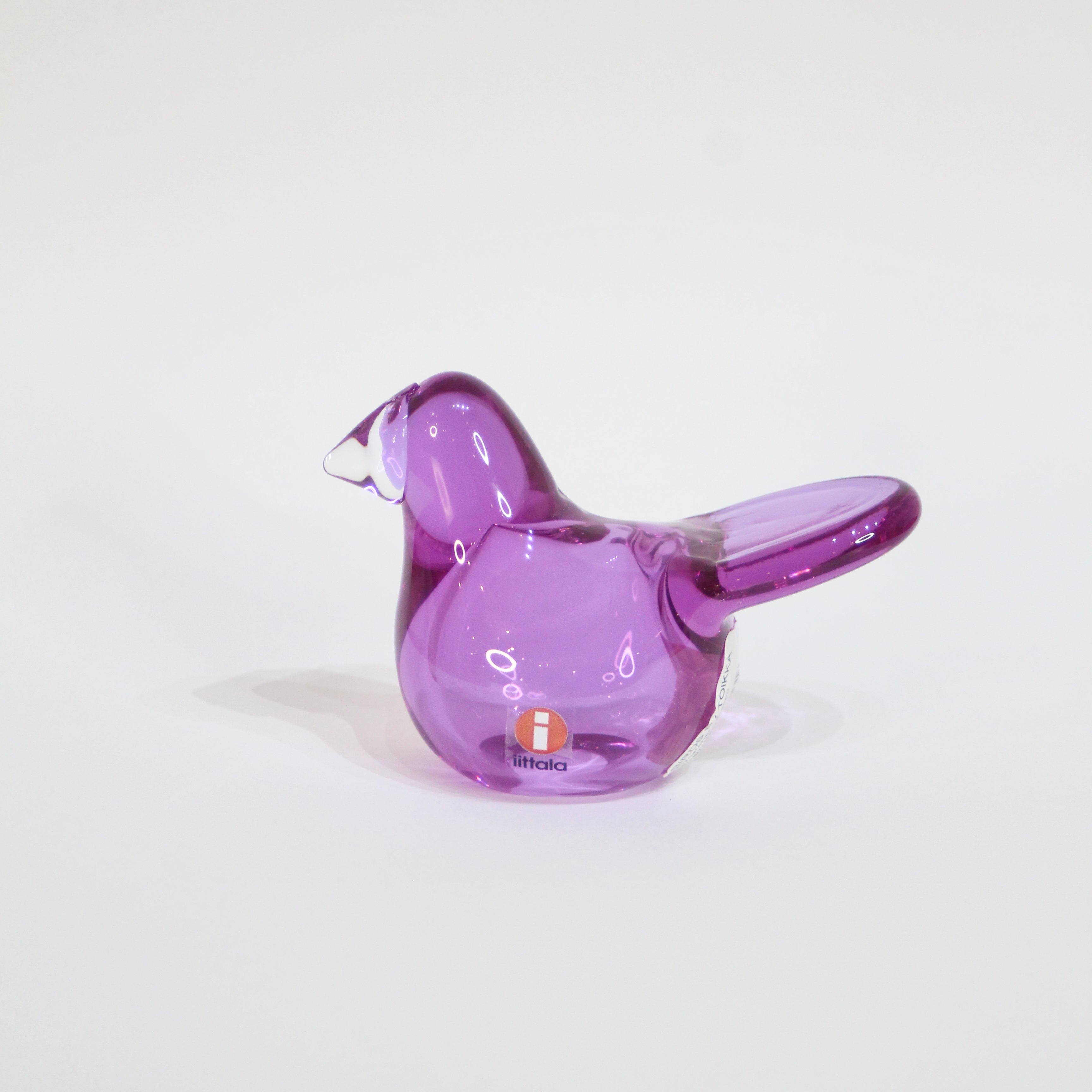 イッタラ / iittala   シエッポ/ Sieppo アメジスト×クリア Birds by Toikkaシリーズ オイヴァ・トイッカ
