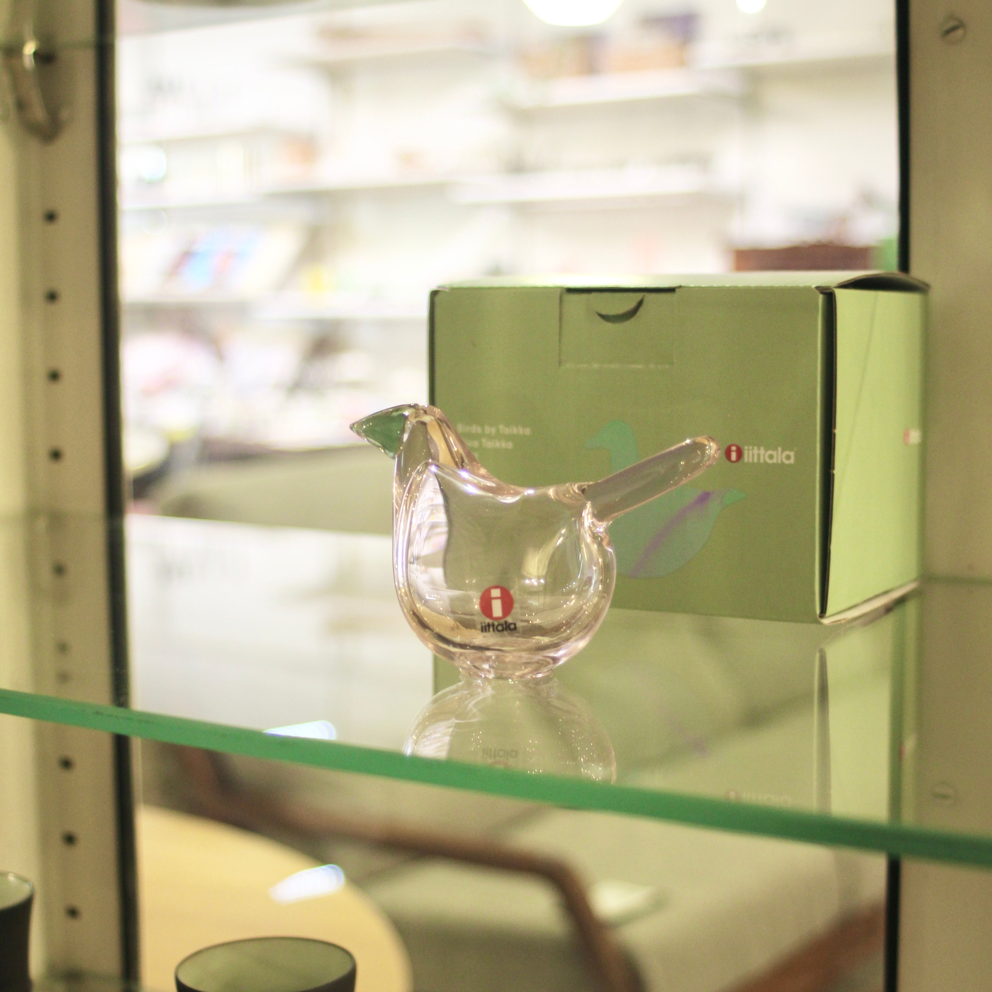 イッタラ / iittala   シエッポ/ Sieppo ピンク×ライトグリーン Birds by Toikkaシリーズ オイヴァ・トイッカ
