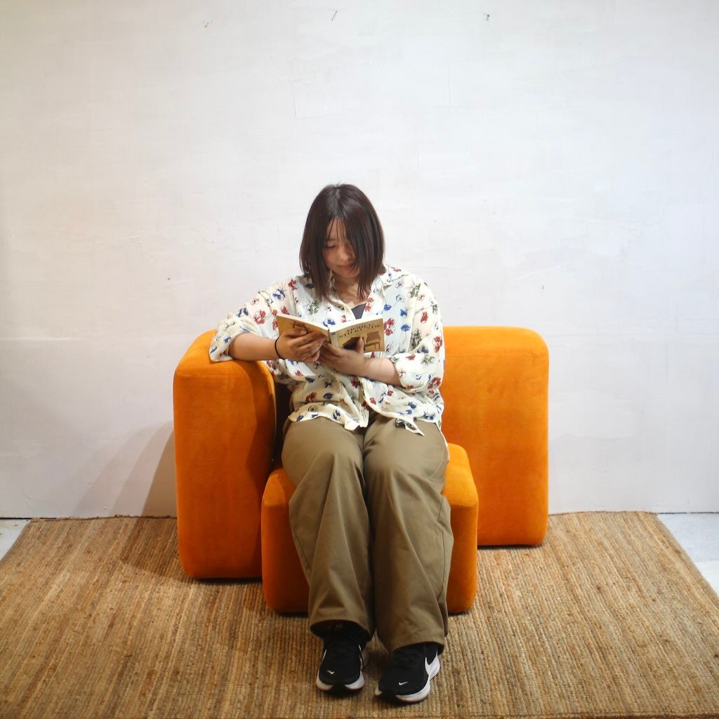 イデー / IDEE サロン ソファ 5 / SALON SOFA 5 1人掛け 中古 オレンジ