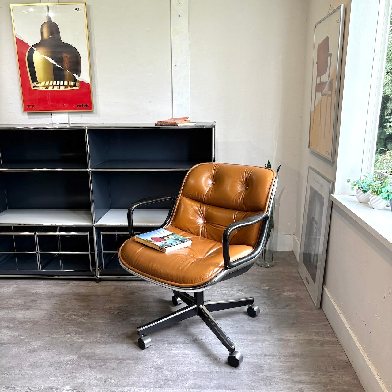 ノール / Knoll ポロックチェア  / Pollock Exective Chair チャールズ・ポロック