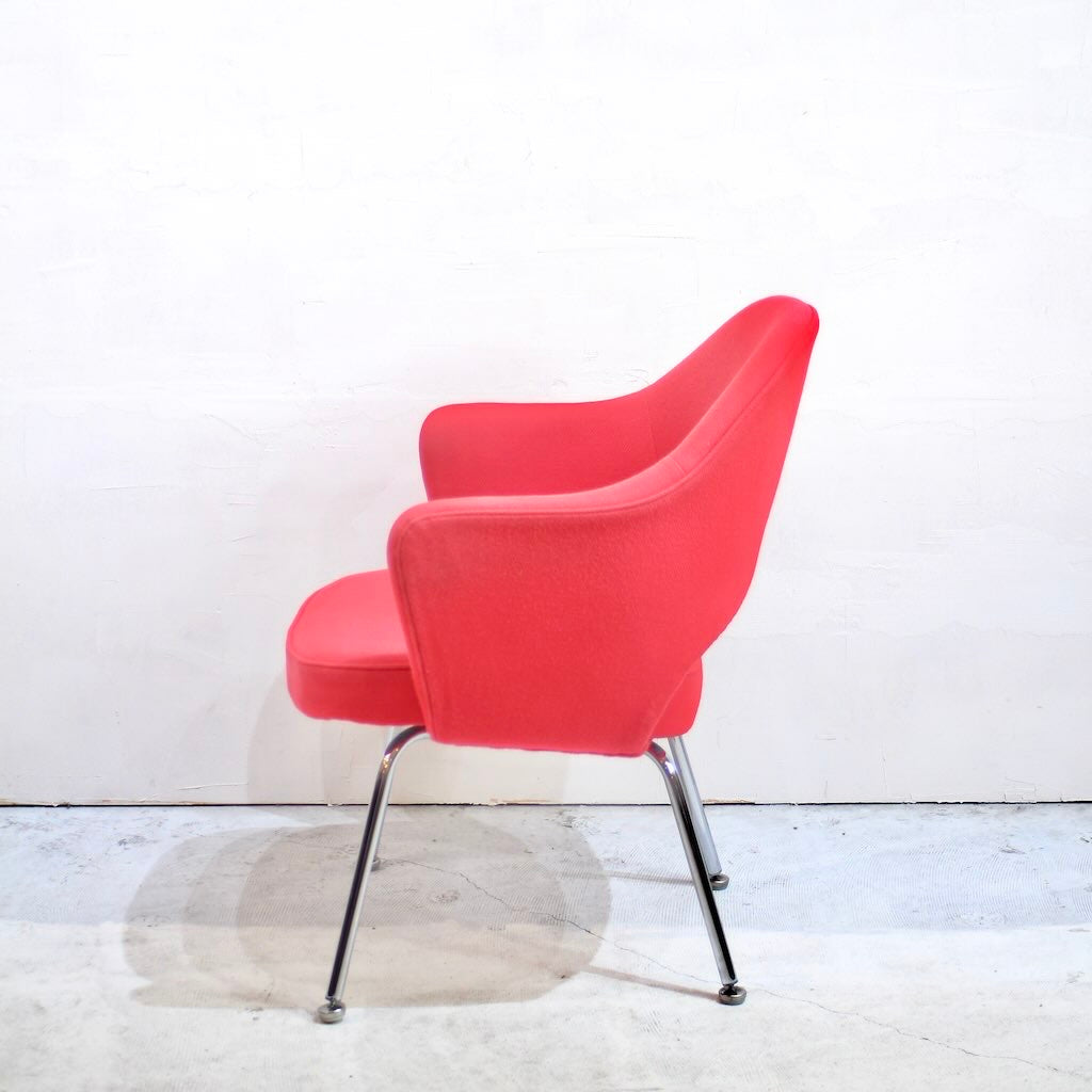 ノル / Knoll カンファレンス アームチェア 71アームチェア 赤 エーロ