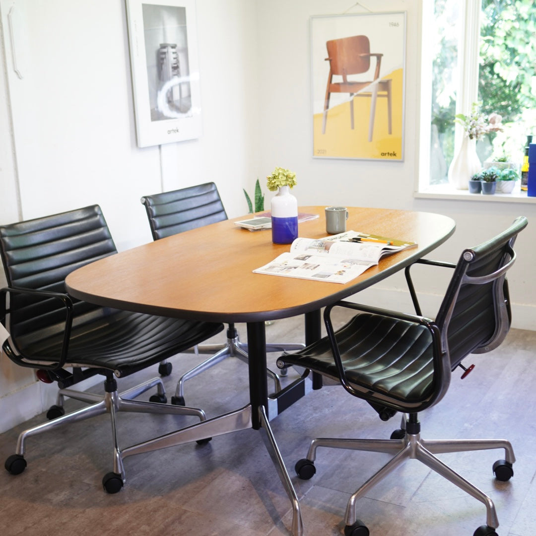 ハーマンミラー / Herman Miller セグメンテッドオーバルテーブル チャールズ＆レイ・イームズ ヴィンテージ