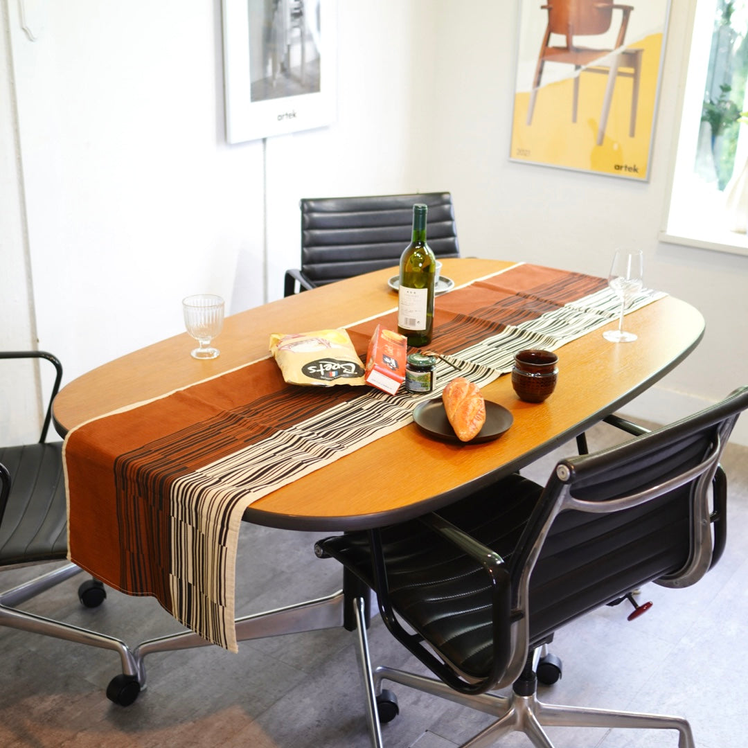 ハーマンミラー / Herman Miller セグメンテッドオーバルテーブル チャールズ＆レイ・イームズ ヴィンテージ