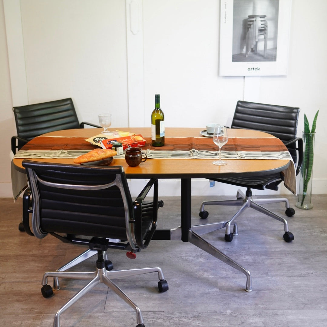 ハーマンミラー / Herman Miller セグメンテッドオーバルテーブル チャールズ＆レイ・イームズ ヴィンテージ