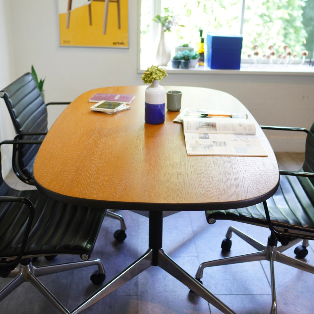 ハーマンミラー / Herman Miller セグメンテッドオーバルテーブル チャールズ＆レイ・イームズ ヴィンテージ
