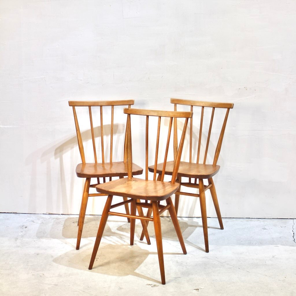 【発送の場合は即購入不可】 ercol スティックバックチェア ヴィンテージ 英国 アーコール エルム ウィンザーチェア 曲木 椅子 コムバック ダイニングチェア 92622 アーコール / ERCOL スティックバックチェア / Stick Back ダイニング