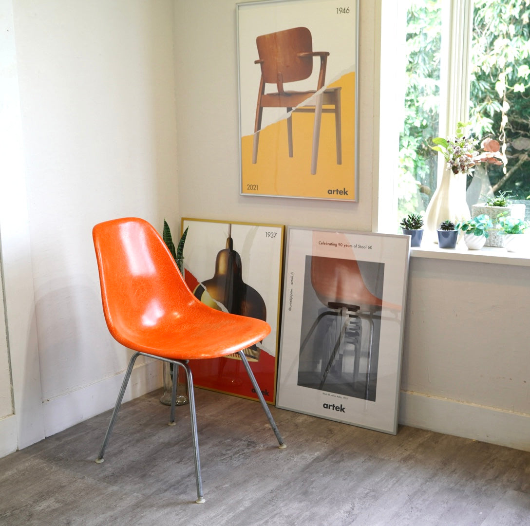 ハーマンミラー / Herman Miller サイドシェルチェア 2nd Hベース