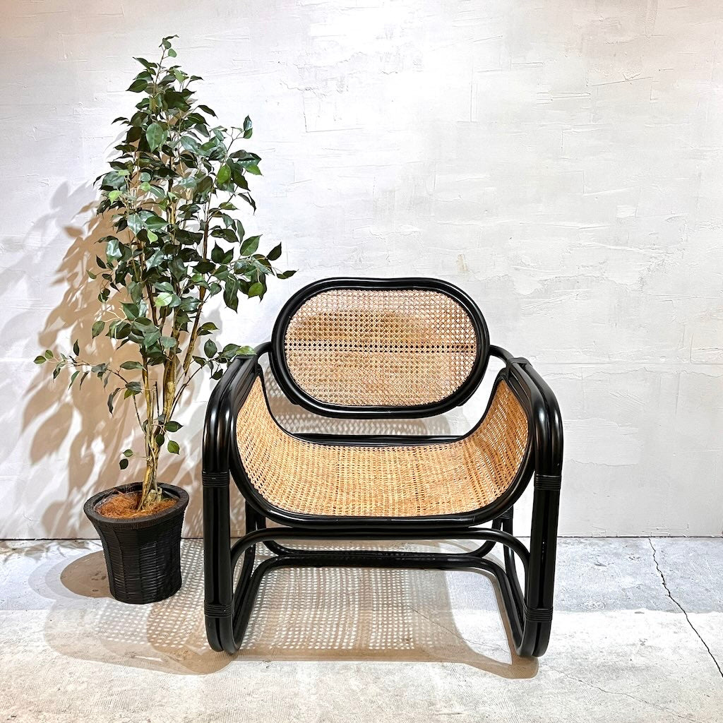 アーバンアウトフィッターズ / Urban Outfitters ラタンラウンジチェア / Marte Lounge Rattan & Wood Chair