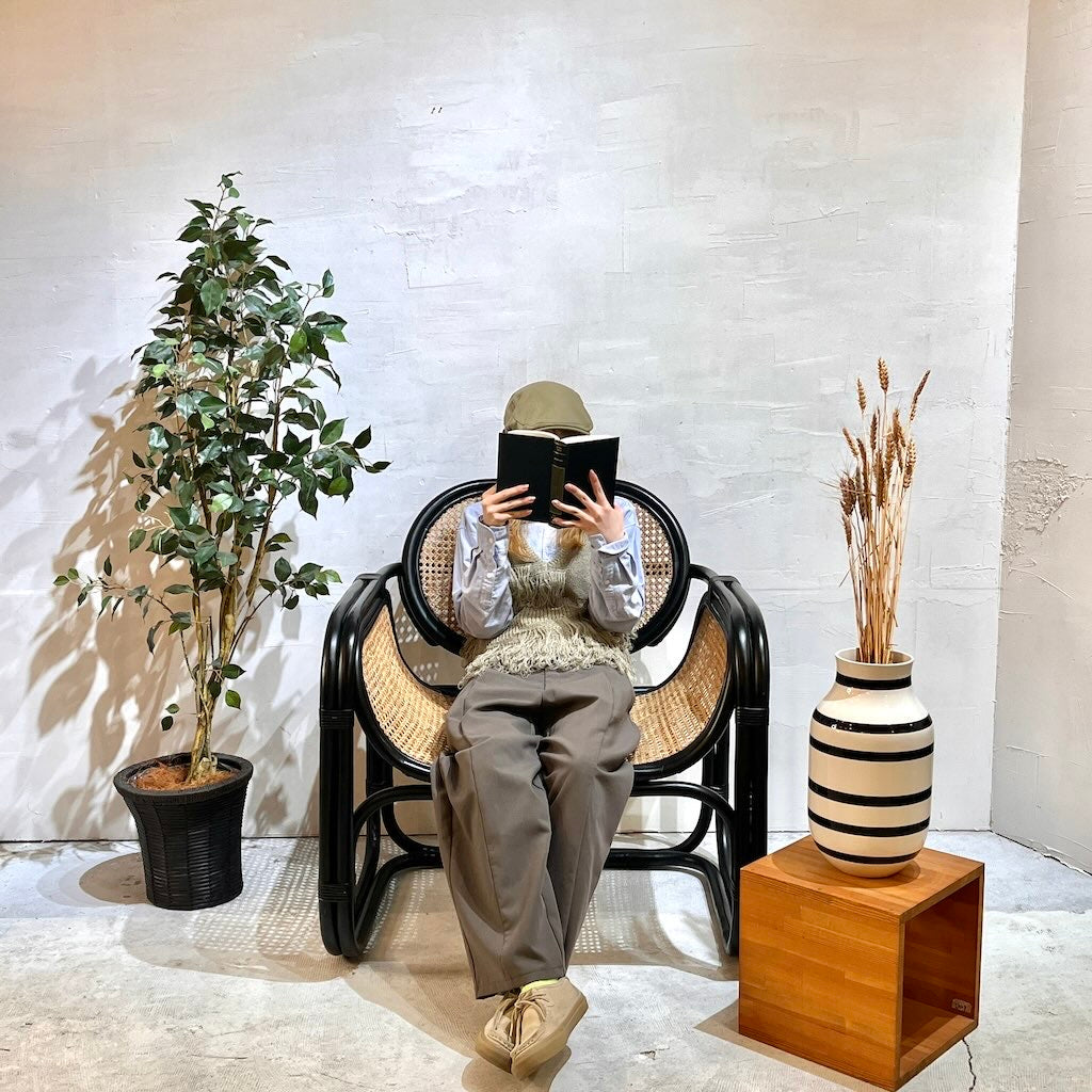 アーバンアウトフィッターズ / Urban Outfitters ラタンラウンジチェア / Marte Lounge Rattan & Wood Chair