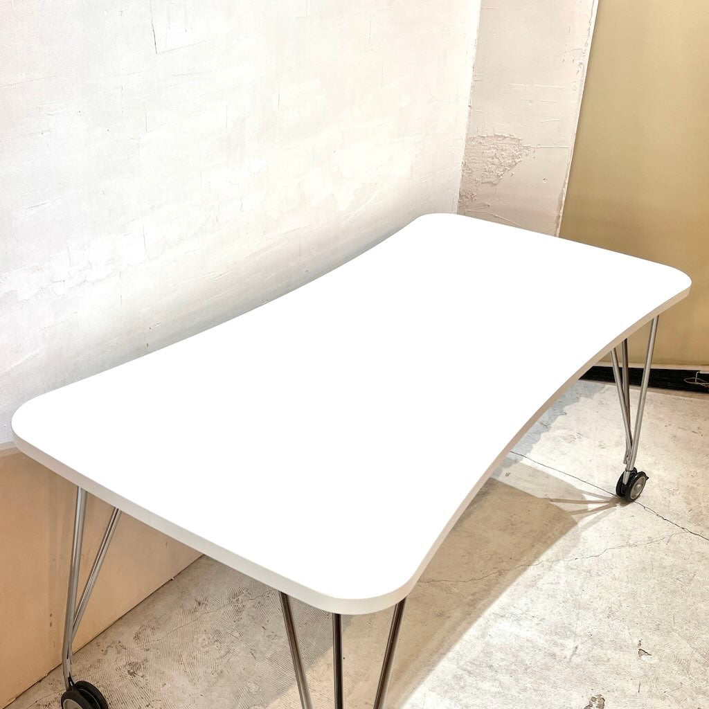 カルテル / Kartell マックス160 キャスター / MAX  TABLE ホワイト デスク
