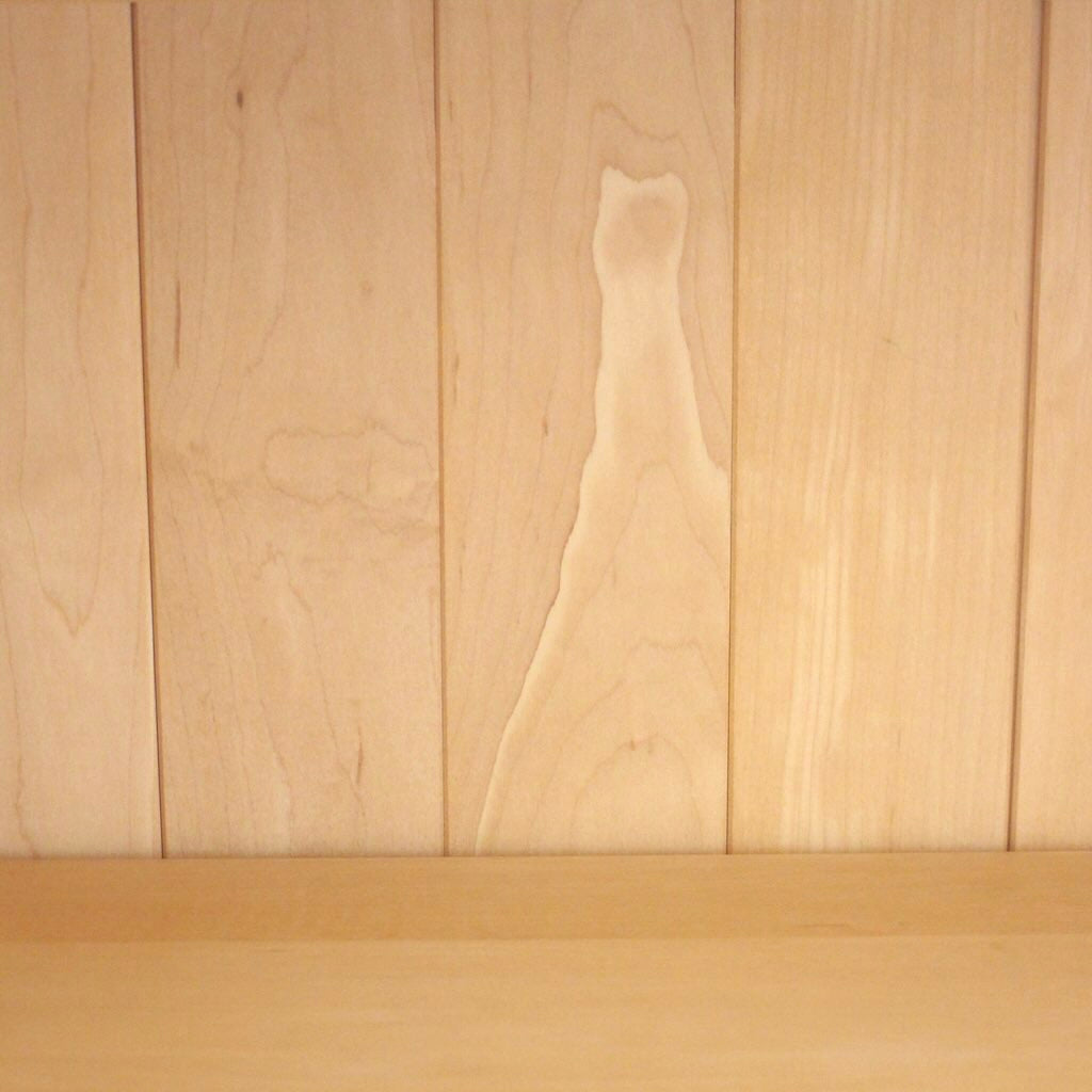 北の住まい設計社 食器棚 本棚 イタヤカエデ
