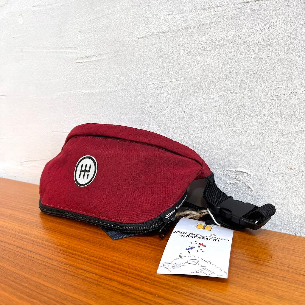 【新品・デッドストック】エアパック / AIR PAQ ヒップバッグ ウエストポーチ SDGs  サスティナブル 斜めがけ