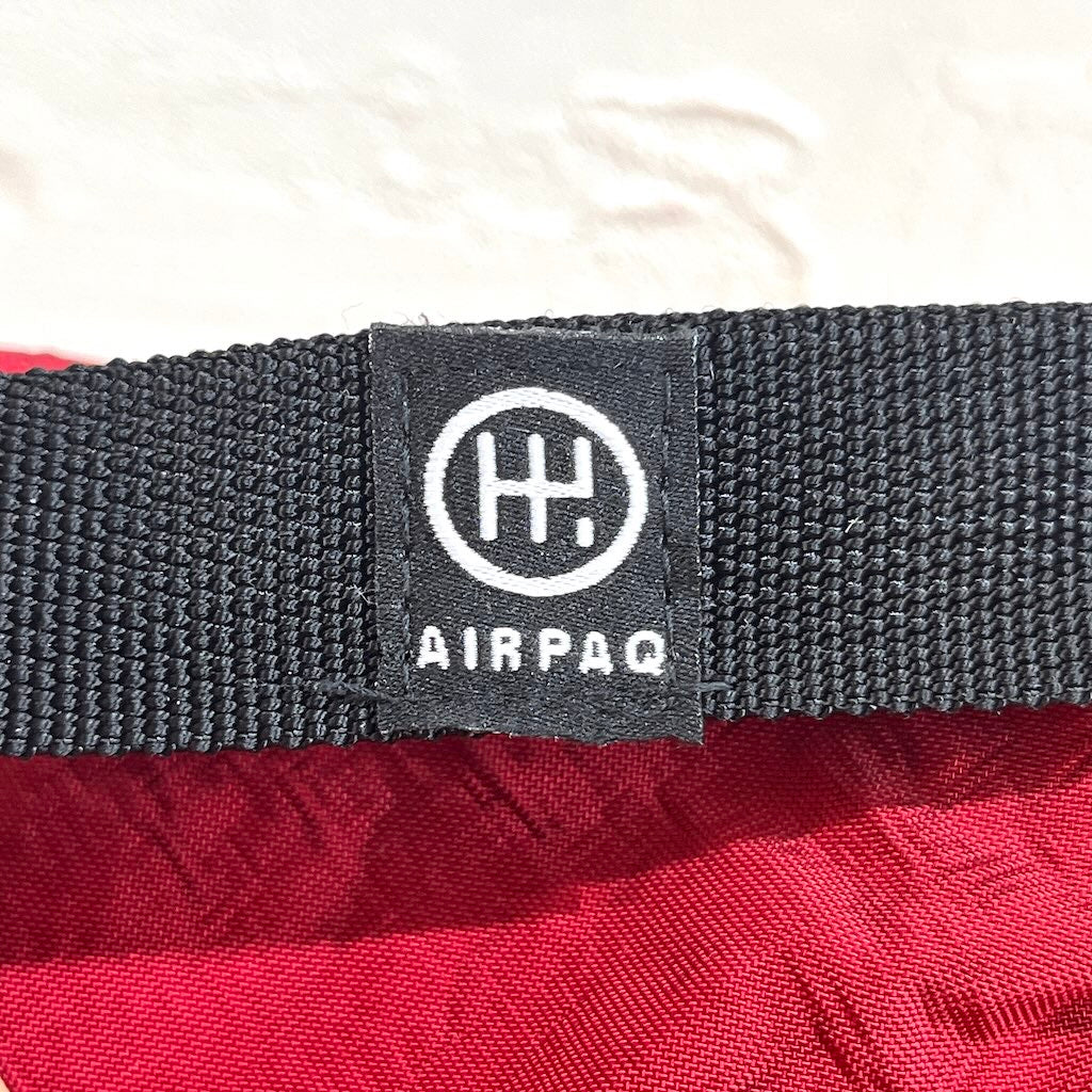【新品・デッドストック】エアパック / AIR PAQ ヒップバッグ ウエストポーチ SDGs  サスティナブル 斜めがけ