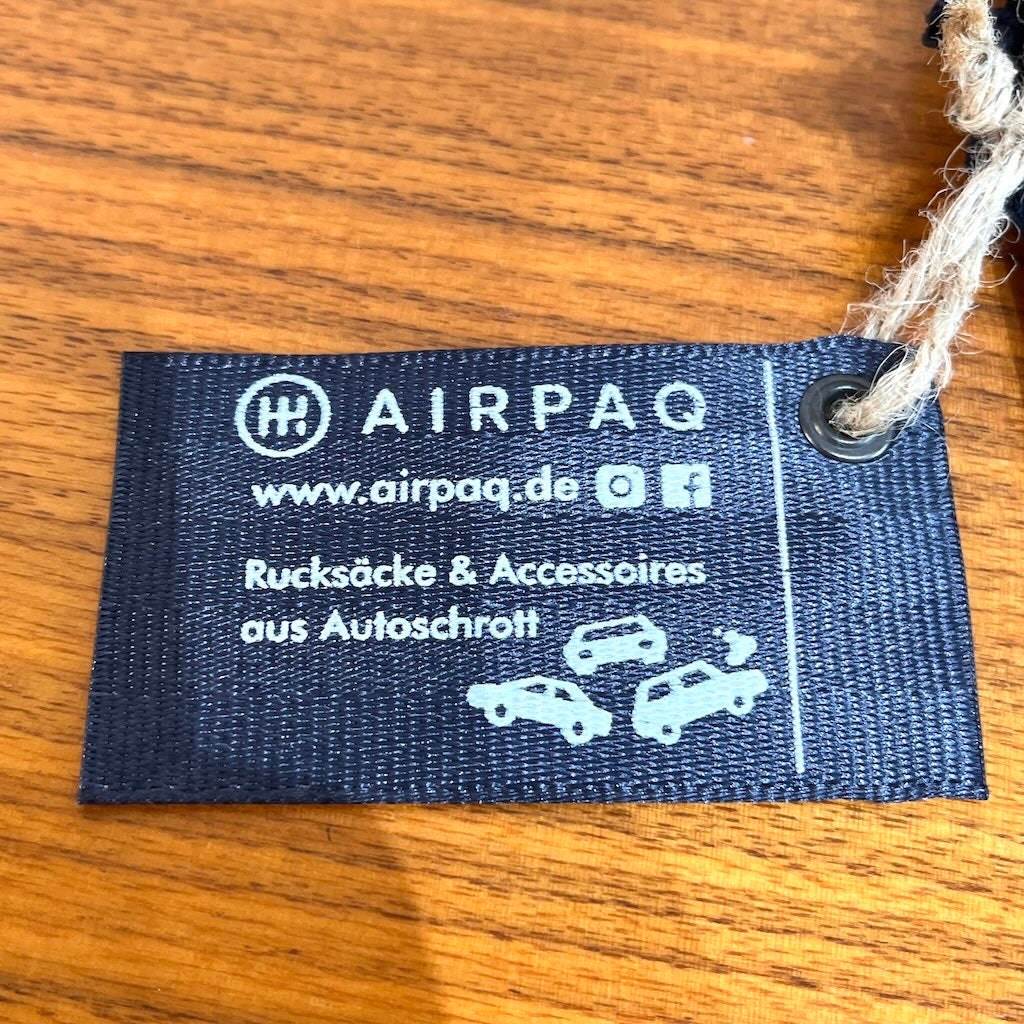 【新品・デッドストック】エアパック / AIR PAQ ヒップバッグ ウエストポーチ SDGs  サスティナブル 斜めがけ