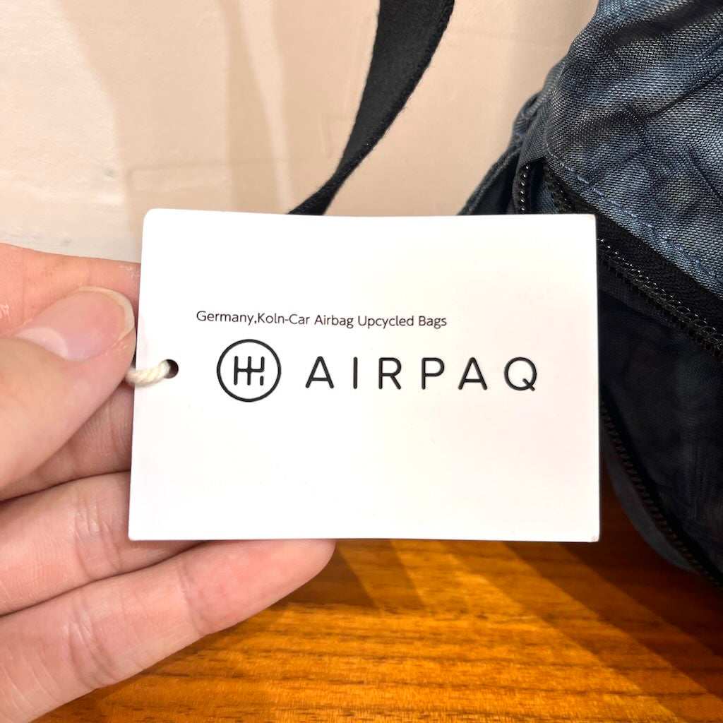 【新品・デッドストック】エアパック / AIR PAQ ナップサック リュック SDGs  サスティナブル