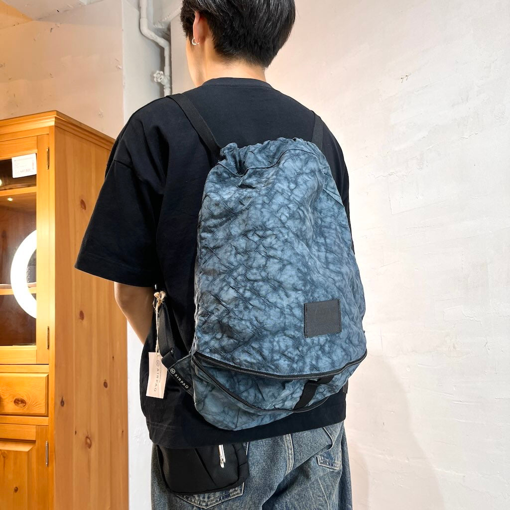 【新品・デッドストック】エアパック / AIR PAQ ナップサック リュック SDGs  サスティナブル