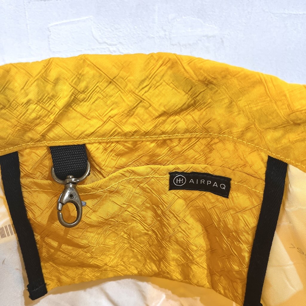 【新品・デッドストック】エアパック / AIR PAQ ナップサック リュック SDGs  サスティナブル