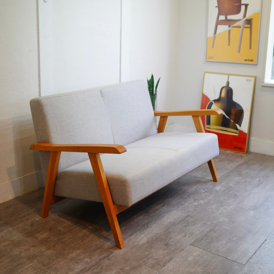 グリニッチ / greeniche 無垢家具 Basic Sofa 2シーター オーク