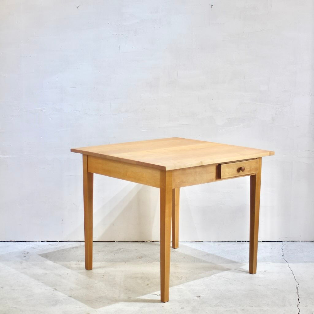 北の住まい設計社 スクエアテーブル / Square Table ナラ材