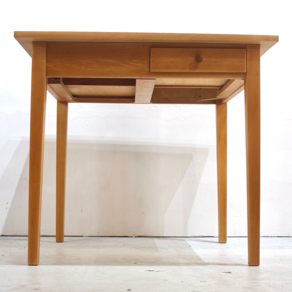 北の住まい設計社 スクエアテーブル / Square Table ナラ材 中古