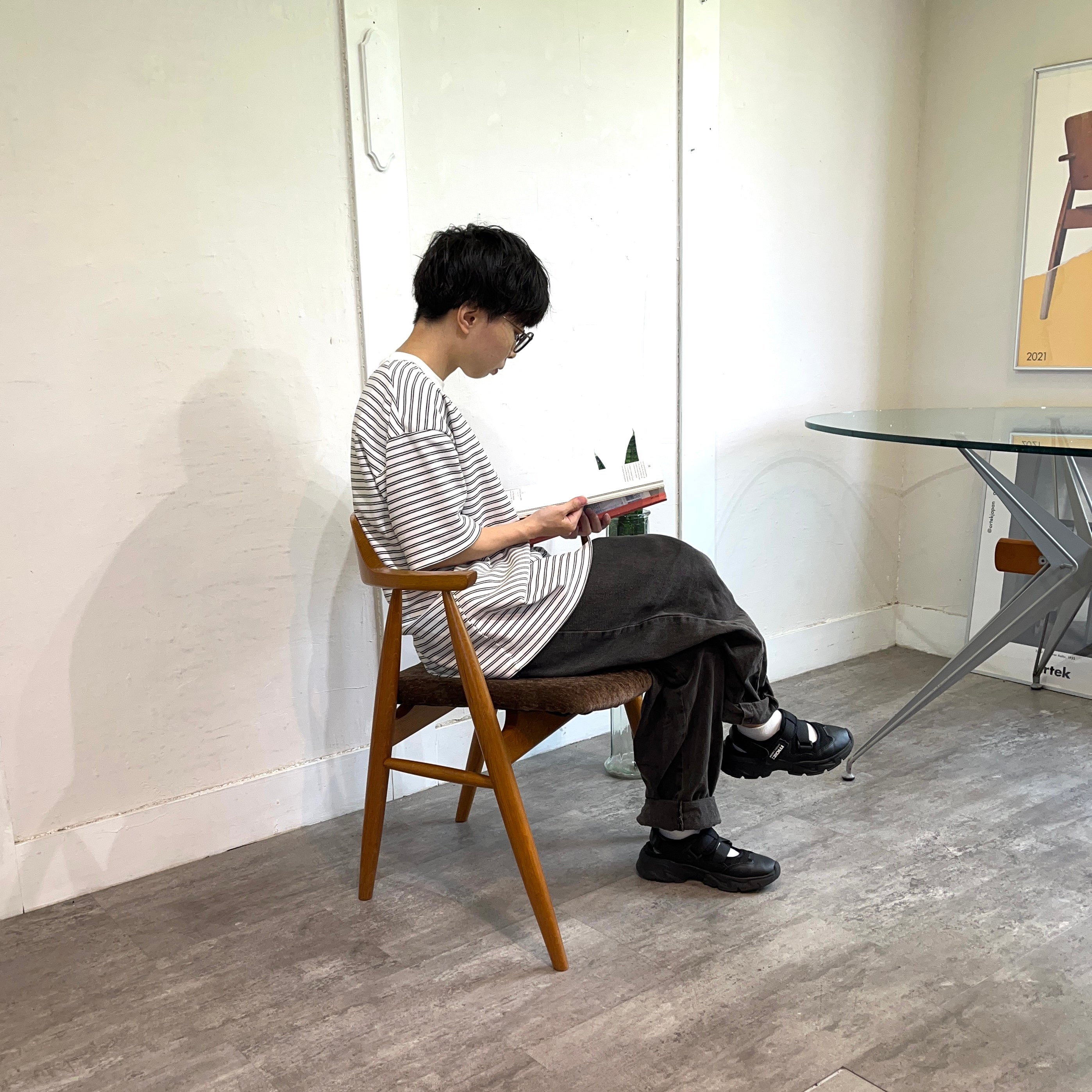 柏木工 アームチェア オーク材