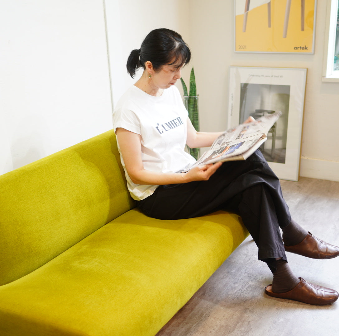 IDEE AO SOFA アーオソファ グリーン2人掛け イデー / IDÉE アーオソファ / AO SOFA 2Pソファ グリーン 中古 二人