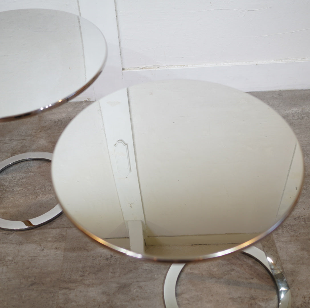 リーン・ロゼ / ligne roset グッドモーニング / Good Morning サイドテーブル 鏡面仕上げ