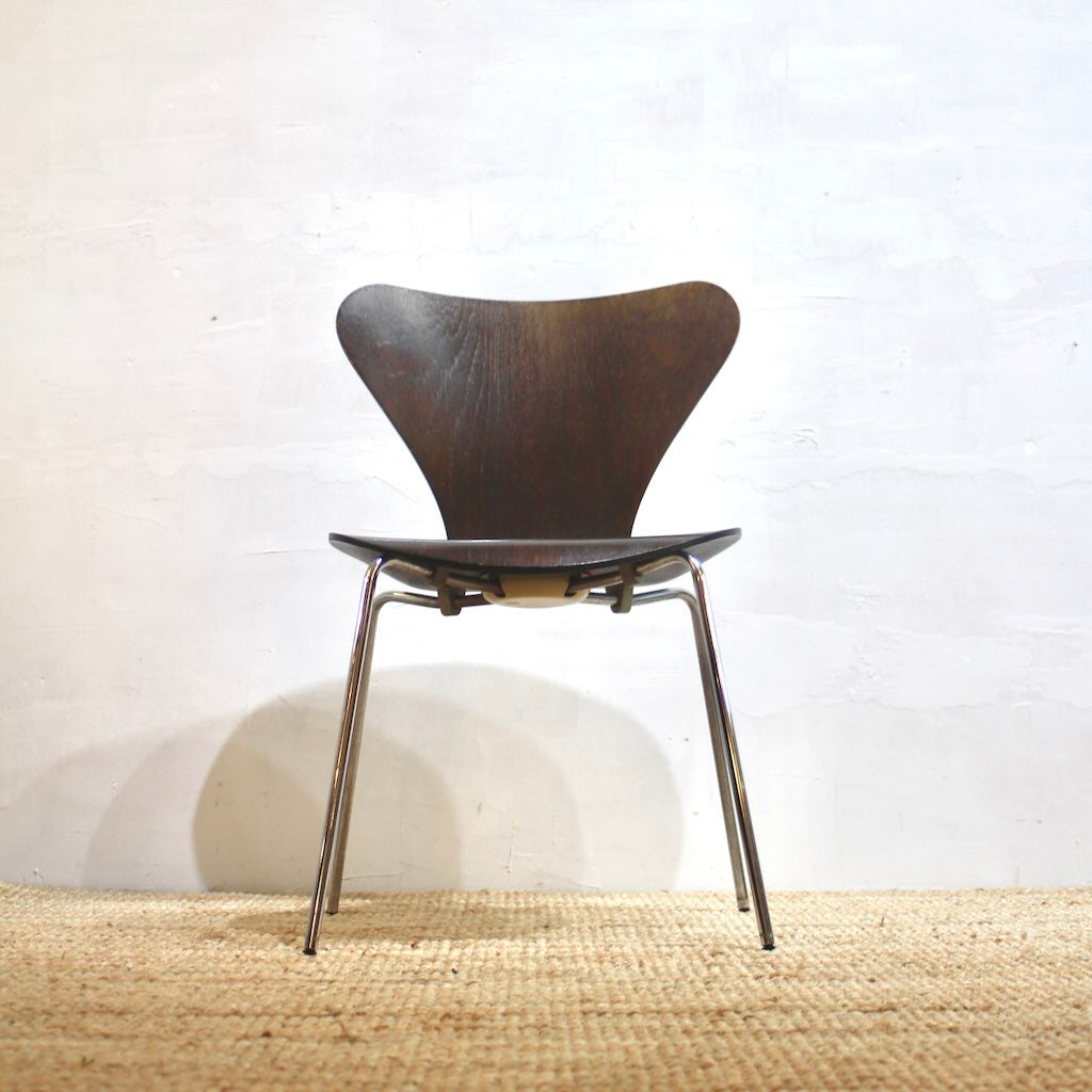 フリッツハンセン / FRITZ HANSEN セブンチェア カラードアッシュ ダークブラウン アルネ・ヤコブセン / Arne Jacobsen