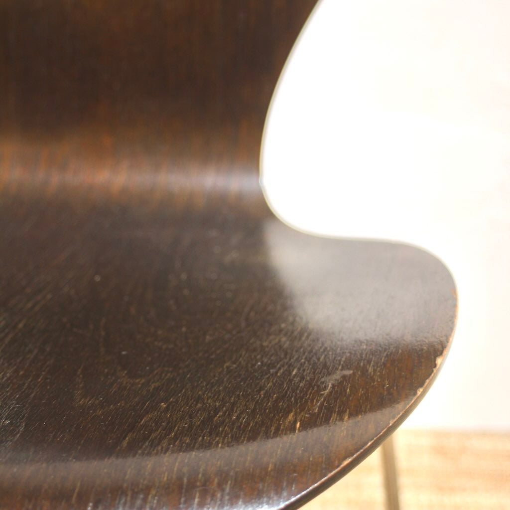 フリッツハンセン / FRITZ HANSEN セブンチェア カラードアッシュ ダークブラウン アルネ・ヤコブセン / Arne Jacobsen