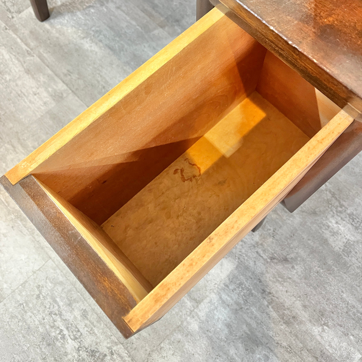 松本民芸家具 丸型一面鏡 鏡台