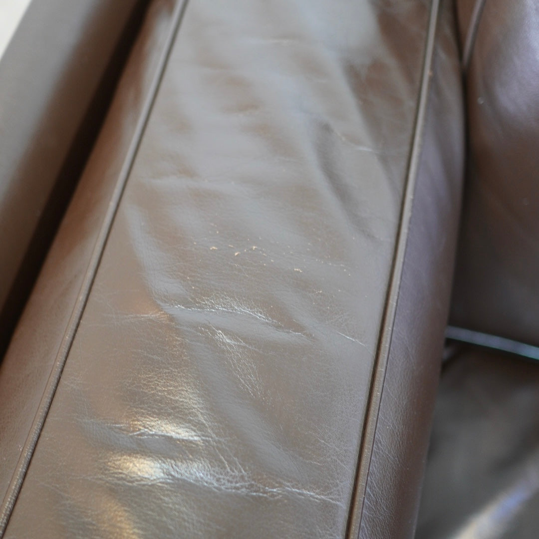 カッシーナ / Cassina 405 DUC デュック アームソファ マリオ・ベリーニ 本革 ブラウン