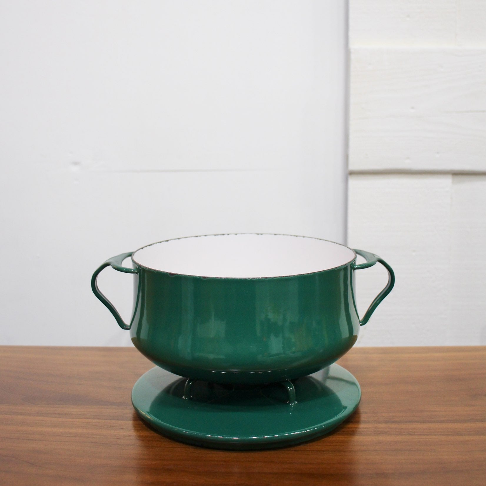 ダンスク / DANSK コベンスタイル ホーロー 両手鍋 18cm ダークグリーン